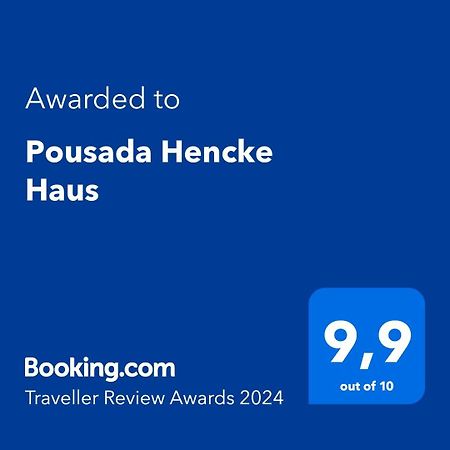 Pousada Hencke Haus (Adults Only) Канела Экстерьер фото